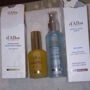 Alba Refresh Aqua Serum - Blue Moisture-Boost Cooling Serum